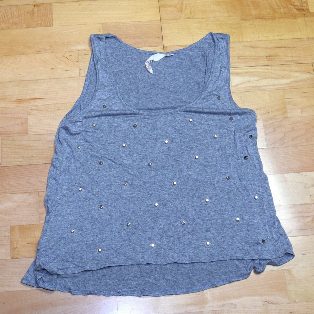 ONLY SKY Women's Jrs M Studded TANK BLOUSE Shirt